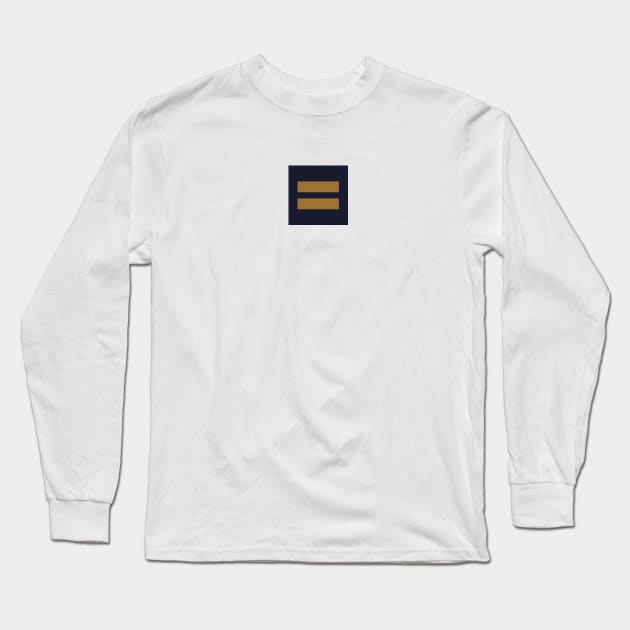 Prep Equality Long Sleeve T-Shirt by silversurfer2000